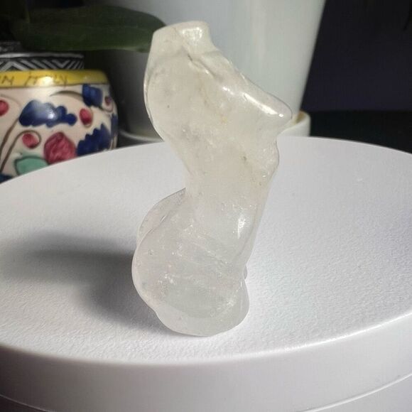 Quartz Crystal Female Body Sculpture (#2) - Picture 5 of 11